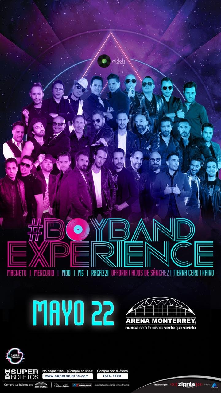 Boy Band Experience en Monterrey
