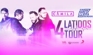 Camila Sin Bandera 4 latidos tour