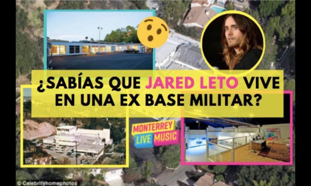 La casa de Jared Leto es una ex base militar