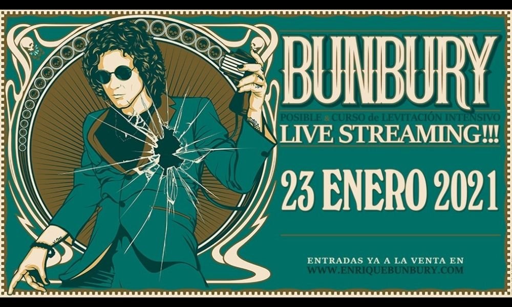 Enrique Bunbury ofrecerá un live streaming