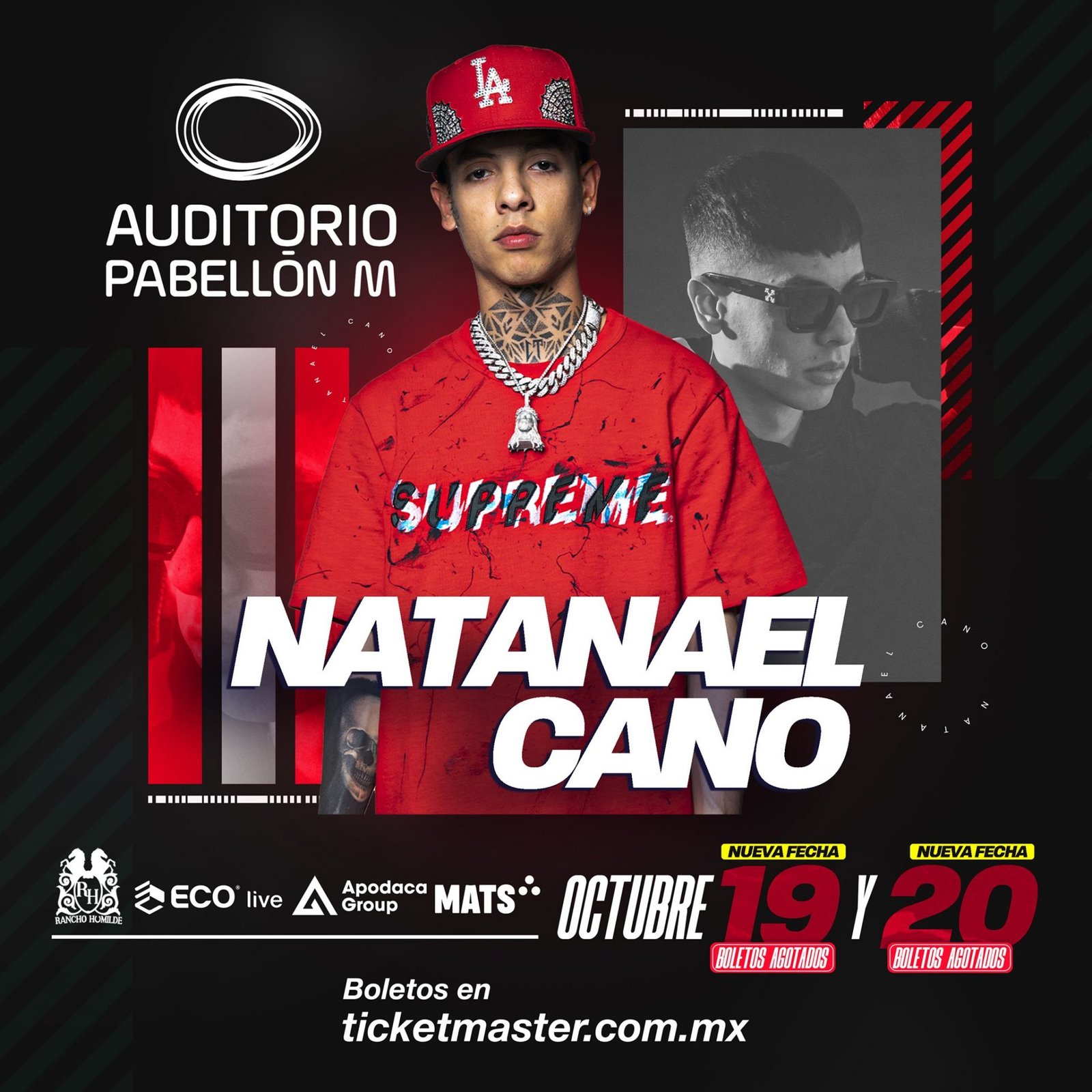 Natanael Cano tendrá concierto en Monterrey Monterrey Live
