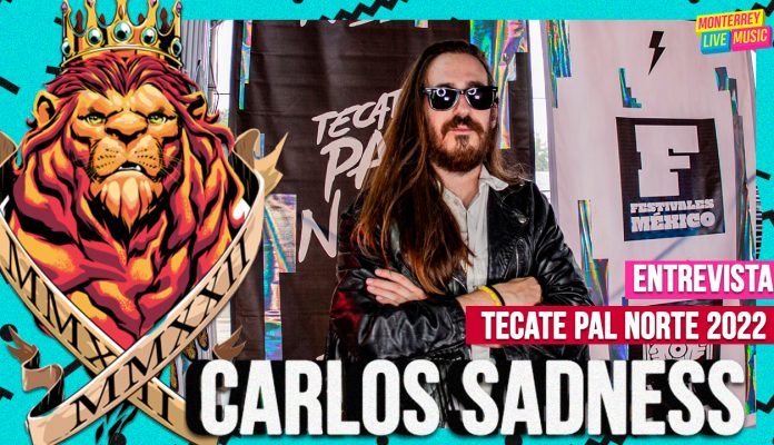 Carlos Sadness en Tecate Pal Norte