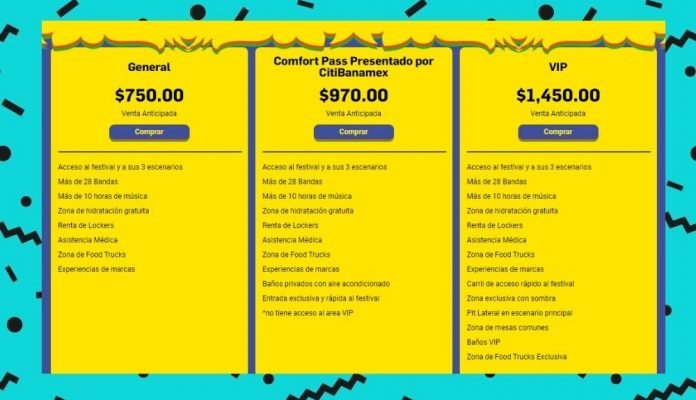 Tecate Comuna 2022 boletos