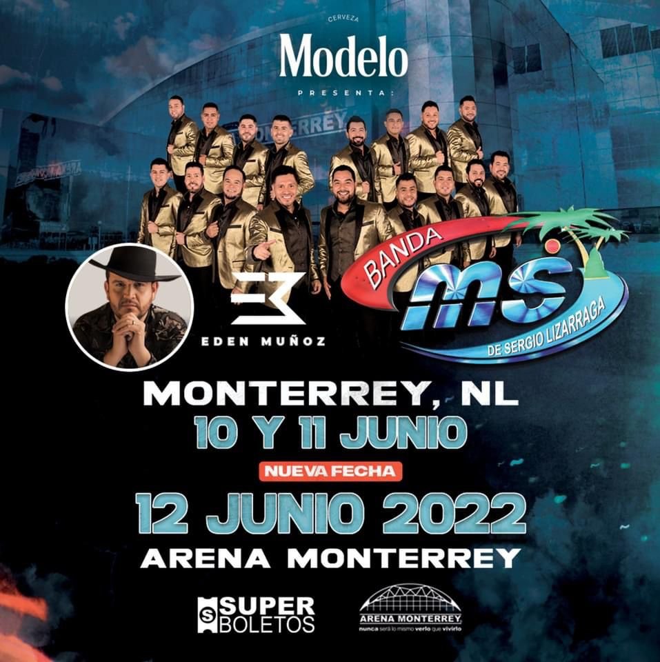 La banda MS en la Arena Monterrey 2022