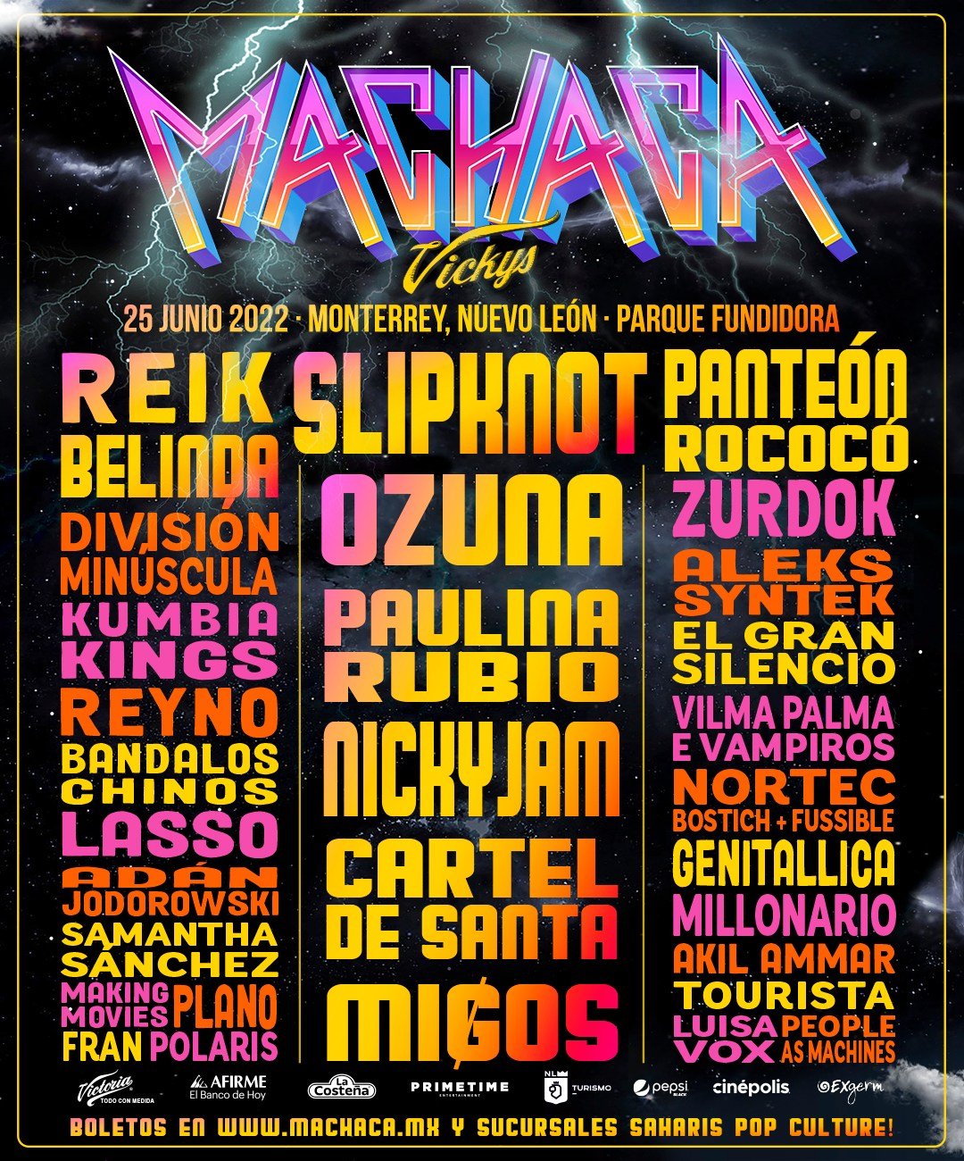 Poder Urbano en el Machaca Festival Monterrey Live