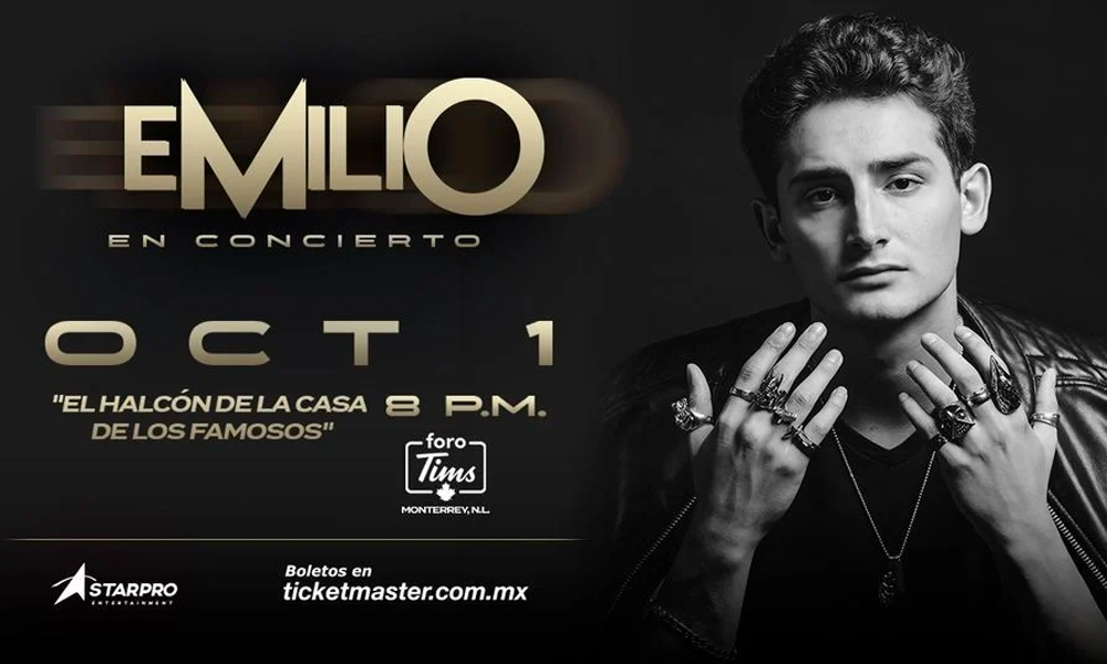 Emilio Osorio concierto en Monterrey en Foro Tims