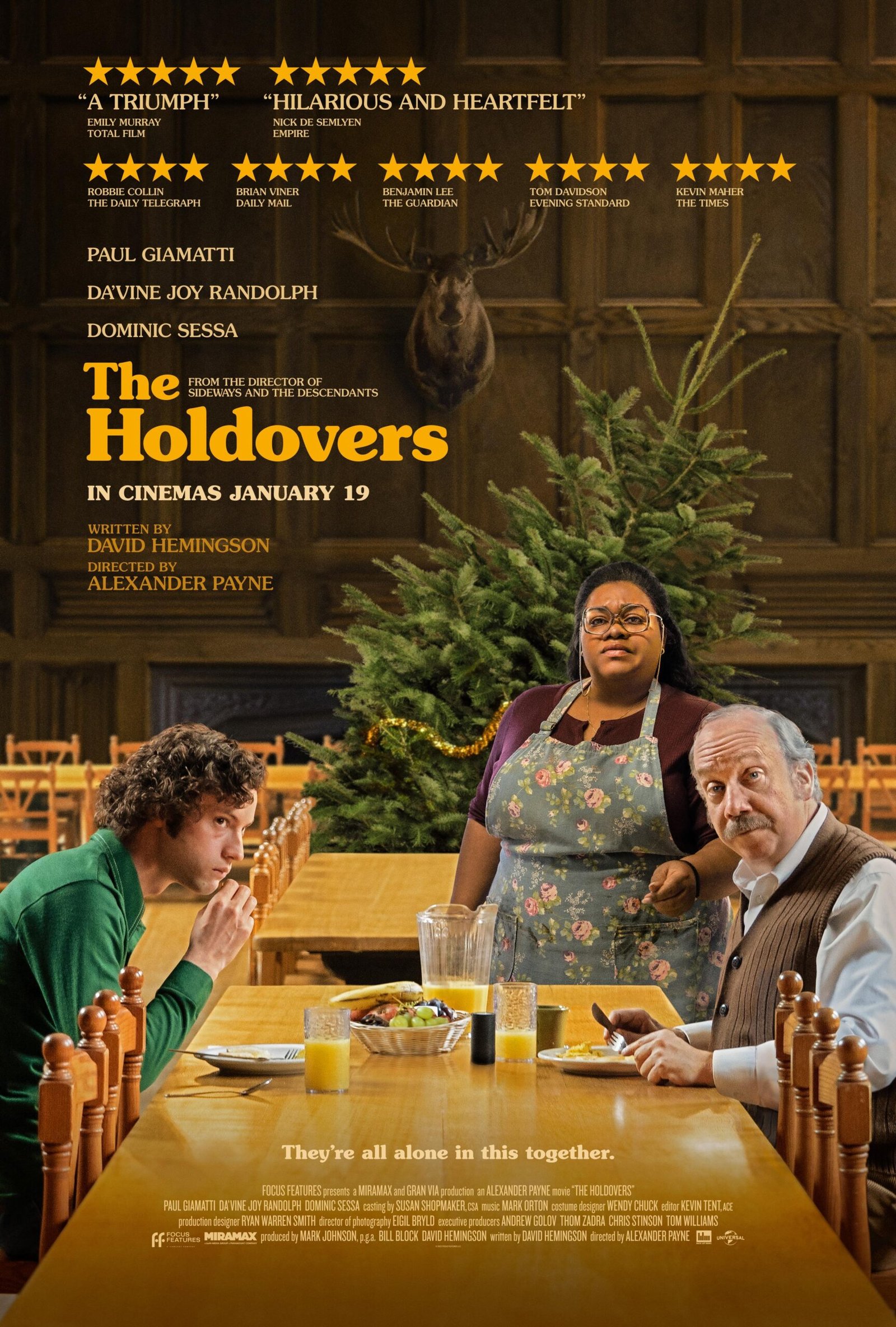 The Holdovers estreno en Mexico