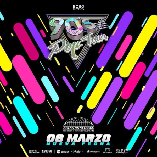90s Pop Tour en la Arena Monterrey