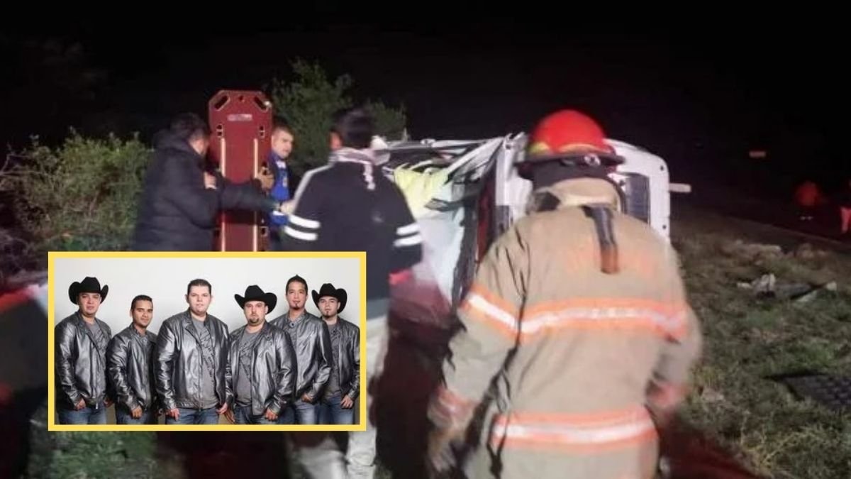 Grupo Duelo sufre accidente automovilístico tras show en Monterrey
