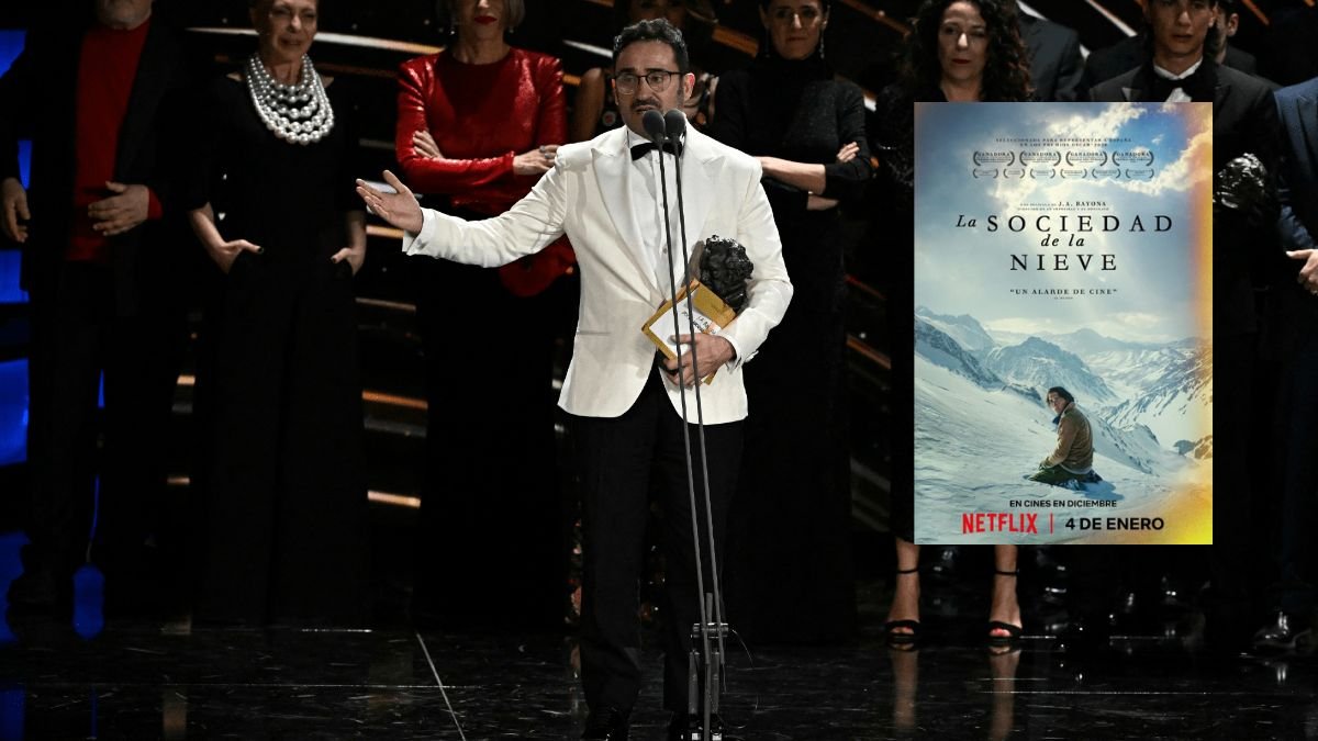 Arrasa "La Sociedad de la Nieve" en Premios Goya