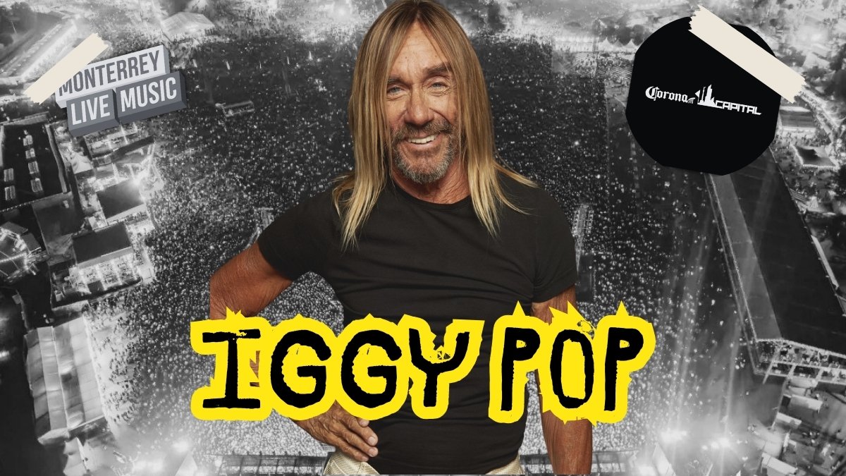 Iggy Pop, un ícono en el Corona Capital 2024