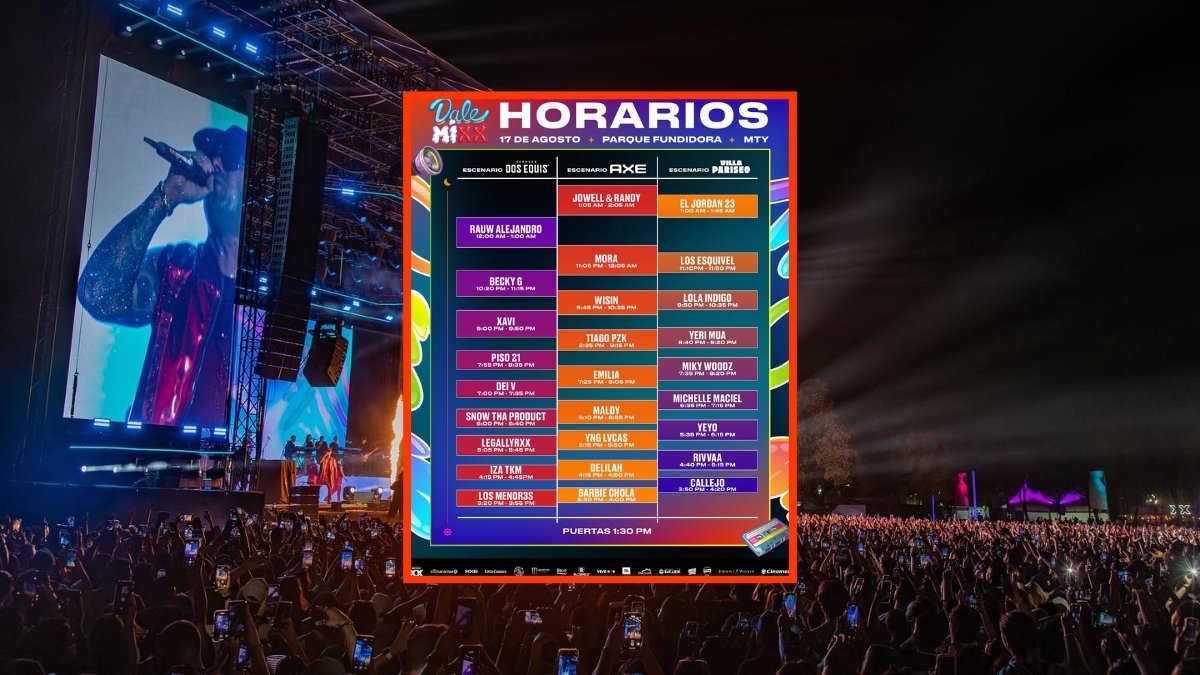 ¡Ya tenemos horarios del Dale Mixx 2024!