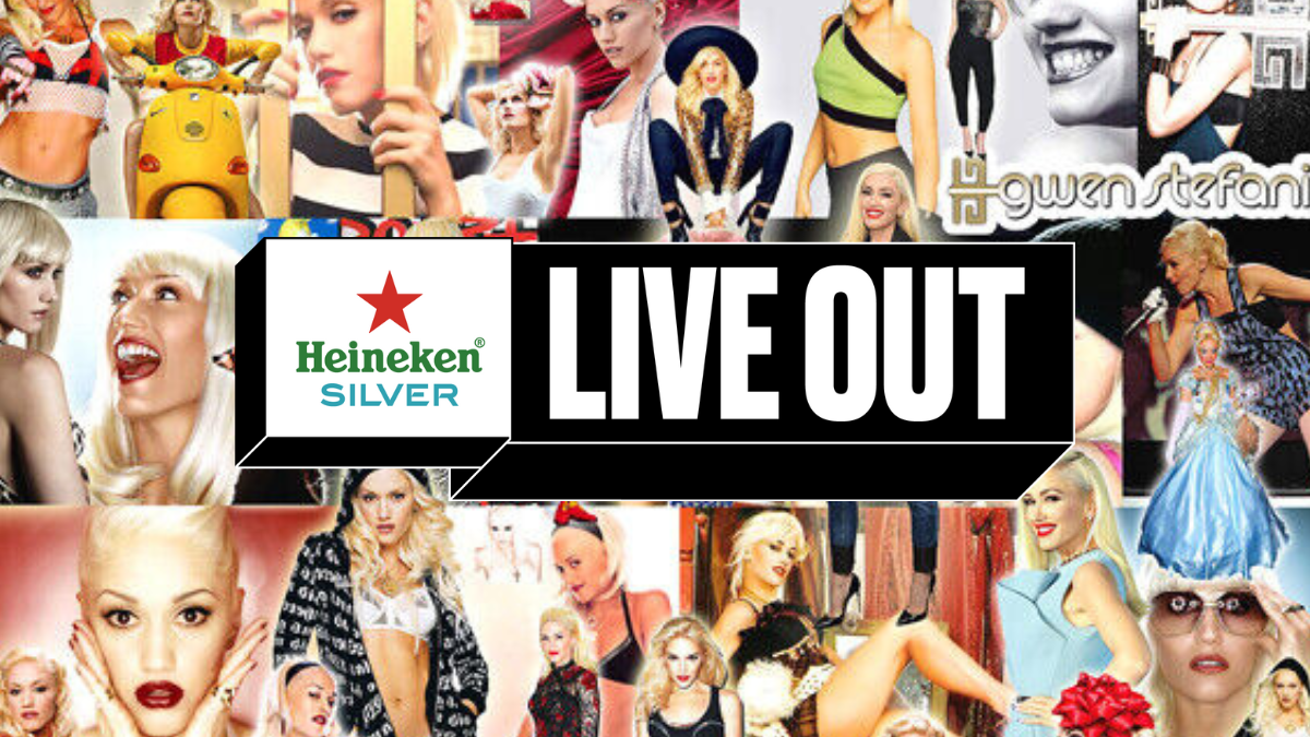 Gwen Stefani, un ícono de la moda en Heineken Silver Live Out