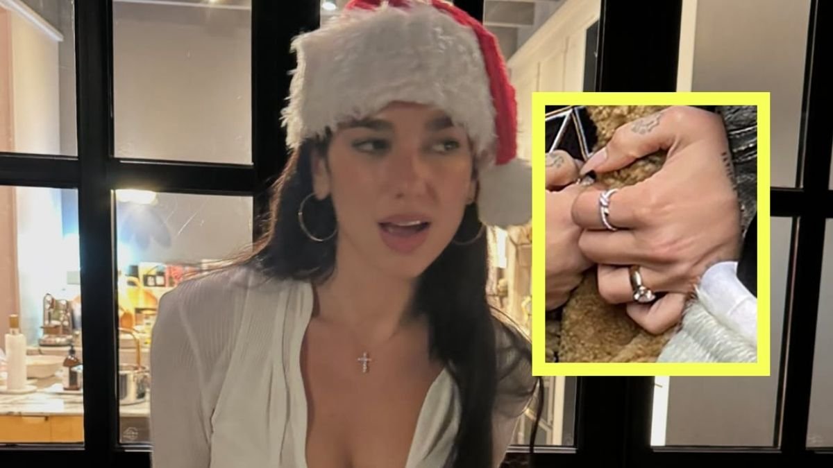 Dua Lipa posible anillo de compromiso