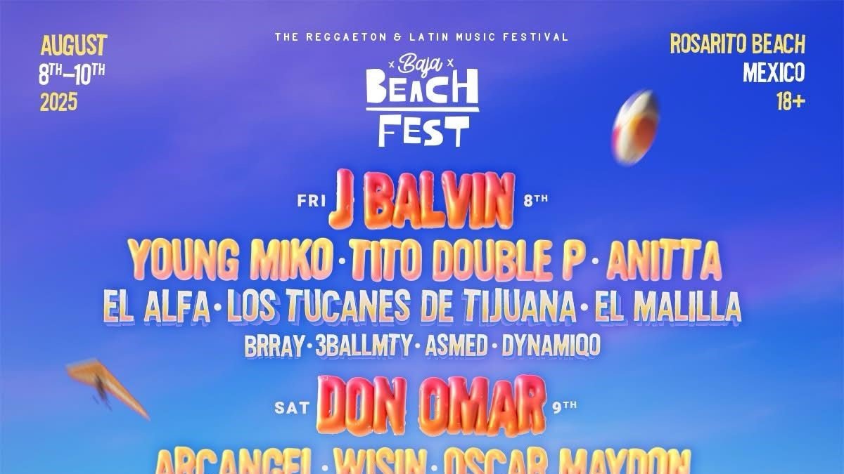 Baja Beach Fest 2025