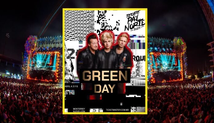 Pa'l Norte 2025 lo hará realidad: Green Day en el festival