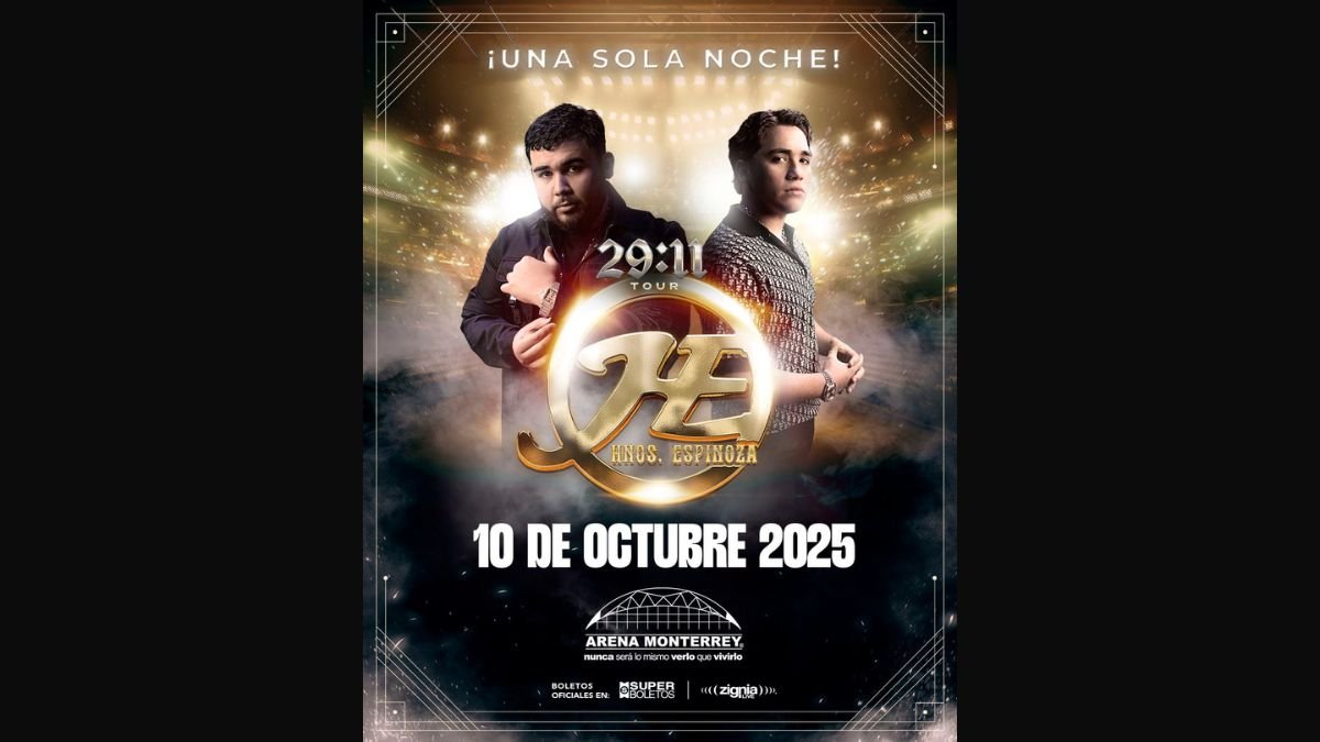 ¡Los Hnos. Espinoza anuncian show en la Arena Monterrey!