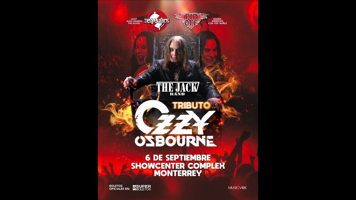 ¡Monterrey tendrá tributo a Ozzy Osbourne!