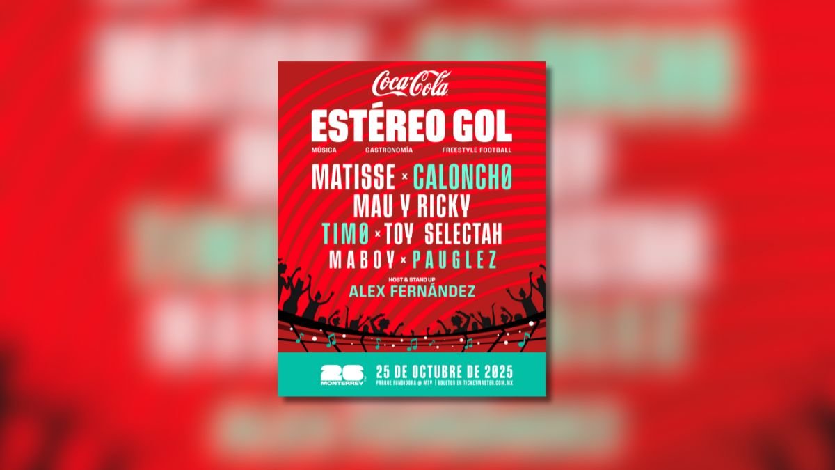 Evento mundialista: Te presentamos el Coca-Cola Estéreo Gol en Monterrey
