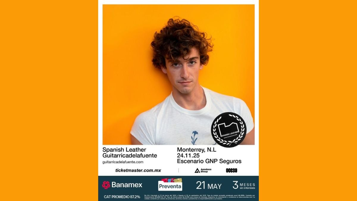 Guitarricadelafuente presentará "Spanish Leather" en Monterrey
