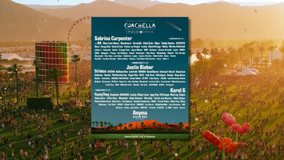 ¡Wow! Así de fuerte está el lineup de Coachella 2026