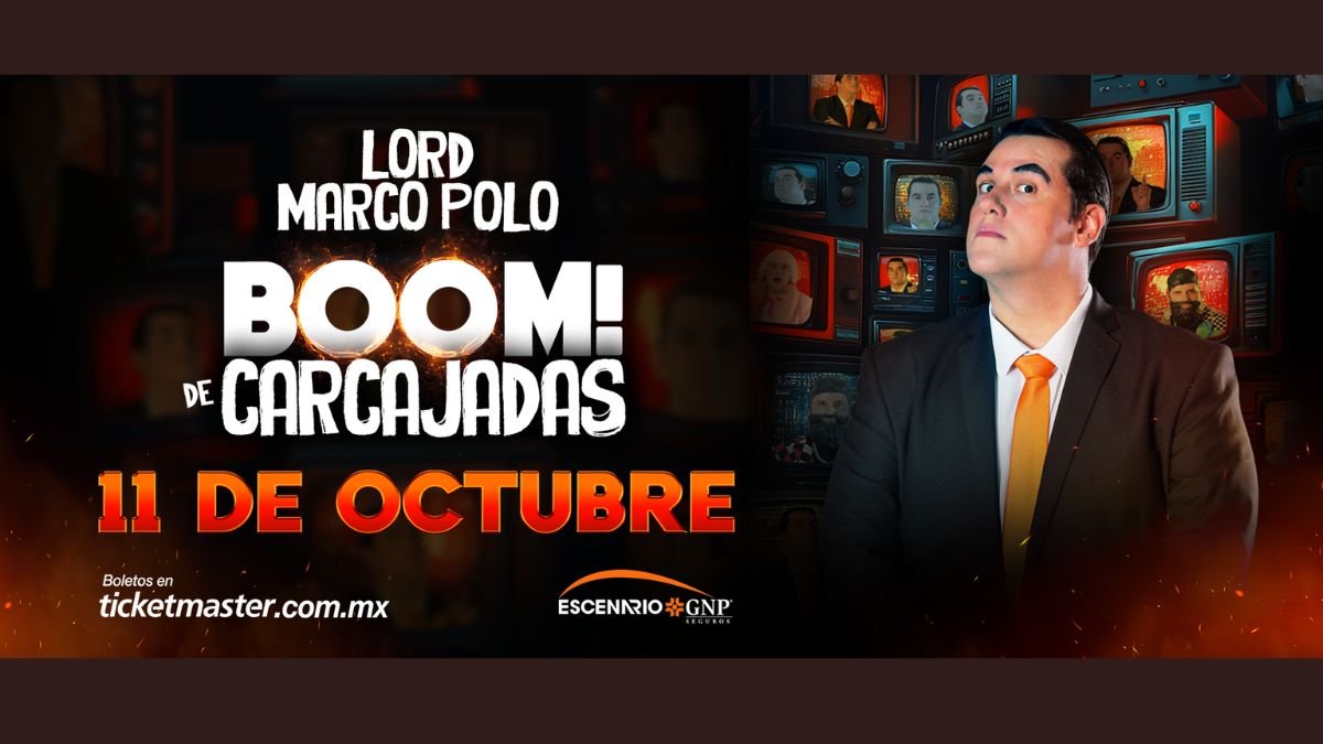 El ¡Boom! de carcajadas llegará a Monterrey con Lord Marco Polo