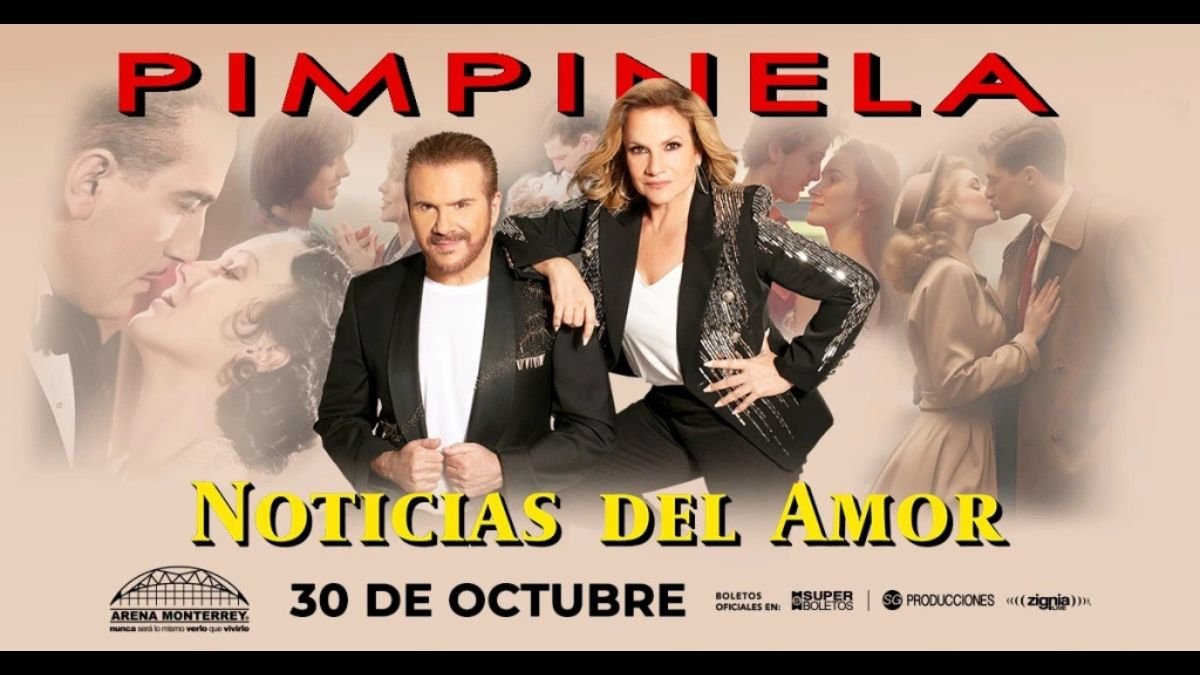 Se vienen "Noticias del Amor" con Pimpinela en la Arena Monterrey