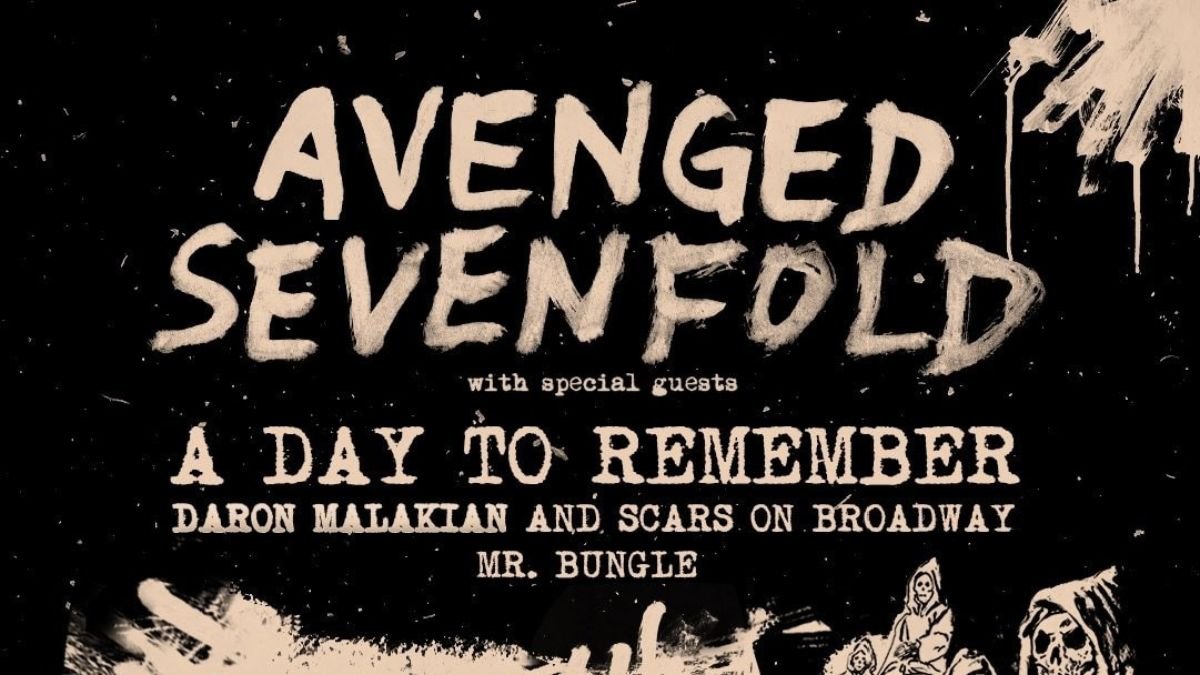 Avenged Sevenfold reprograma su concierto en México, ¡ahora en el Estadio GNP Seguros!