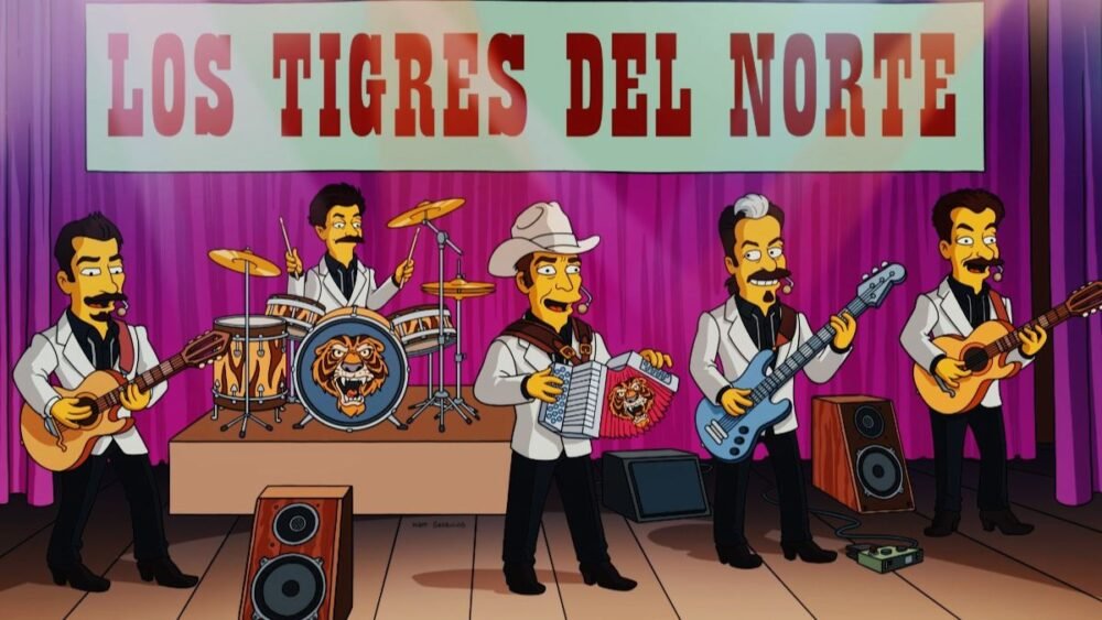 ¡Los Tigres del Norte salieron en Los Simpson! | Monterrey Live