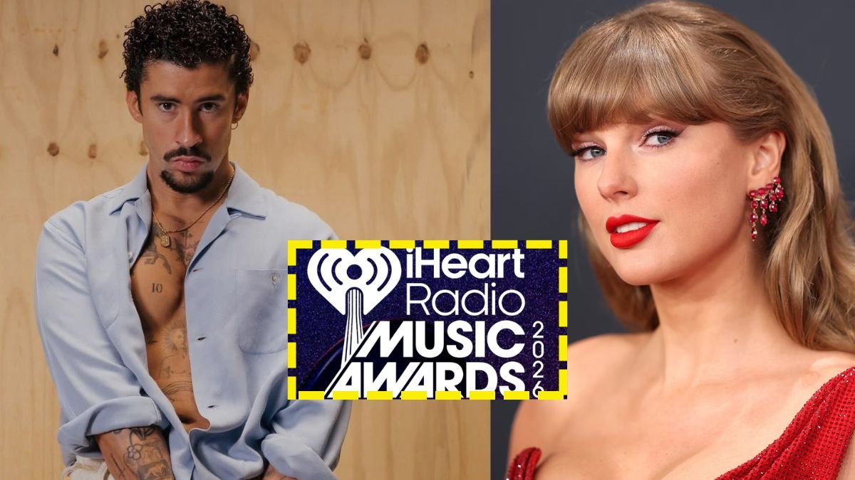 Revelan nominaciones a los premios iHeartRadio 2026; Taylor Swift y Bad Bunny acaparan