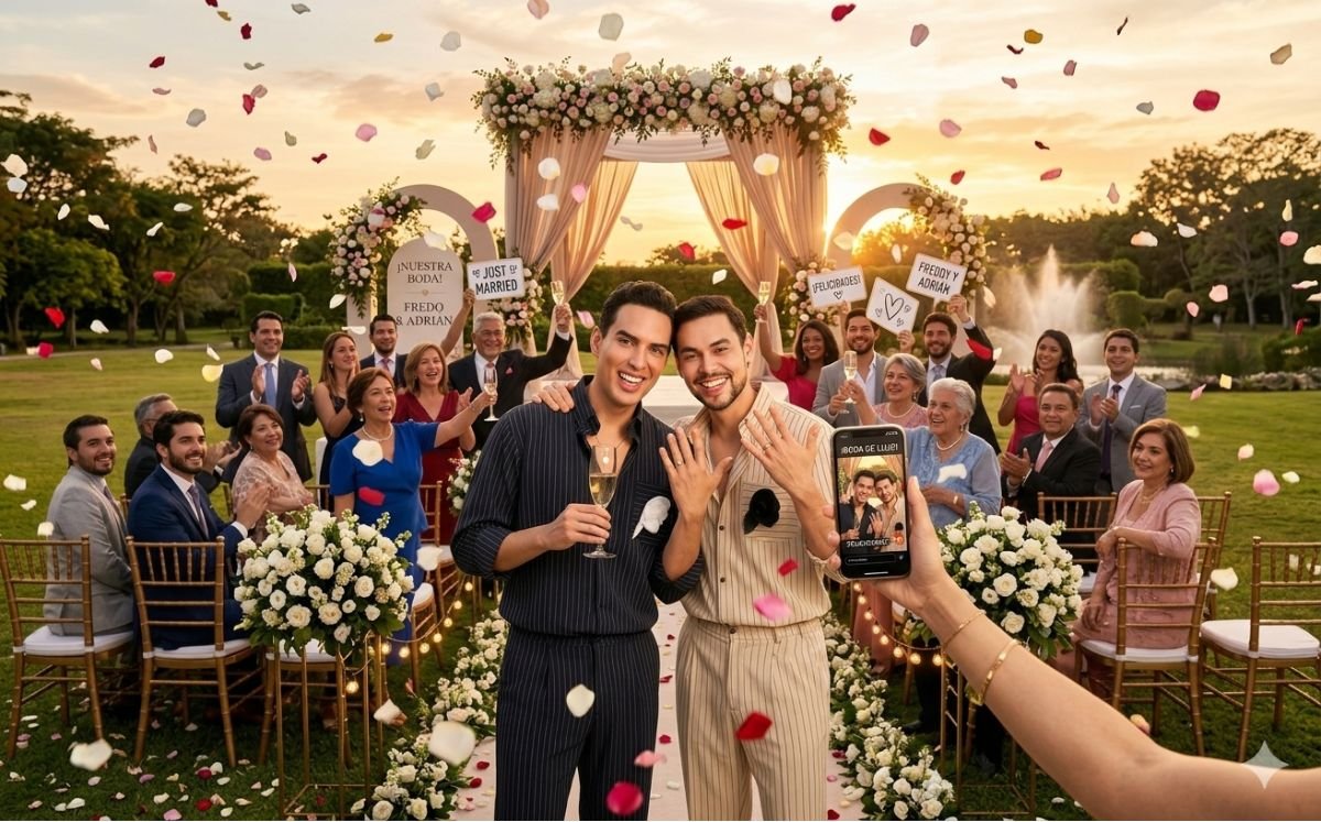 Descubre cómo fue la lujosa boda de Un Tal Fredo, un evento de cuatro días que cautivó a todos.