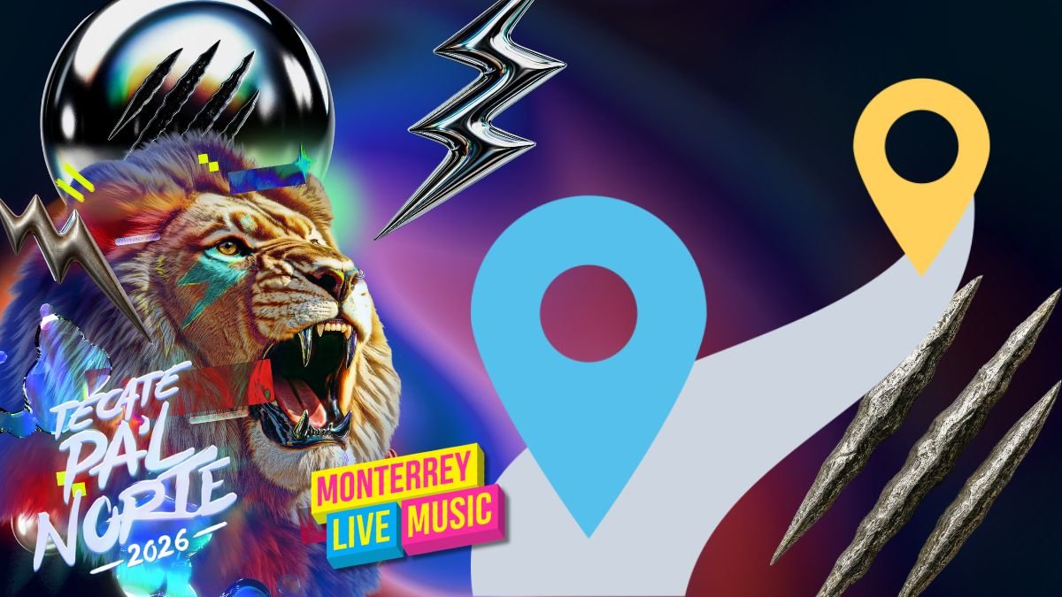 ¿Vienes de fueras? Te decimos cómo llegar a Tecate Pa'l Norte 2026