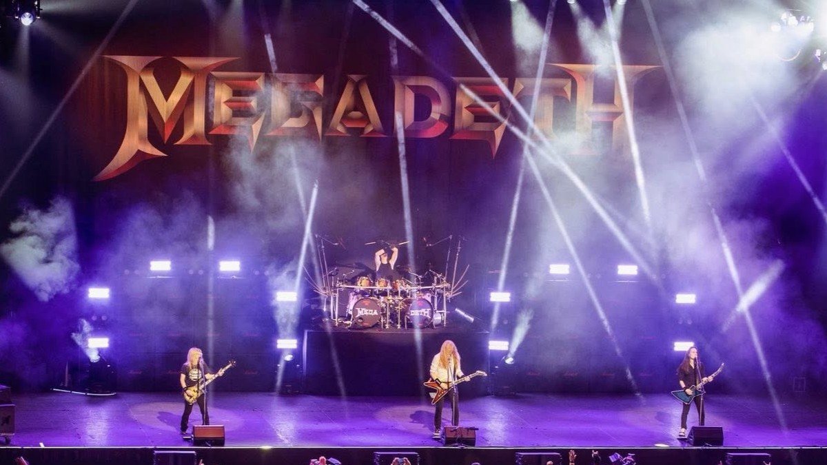 Megadeth en la arena monterrey