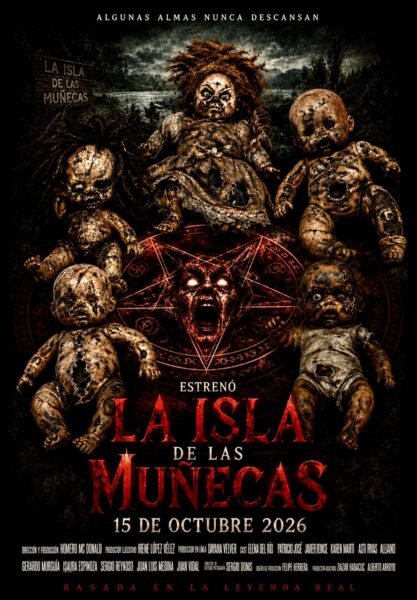 La isla de las muñecas poster